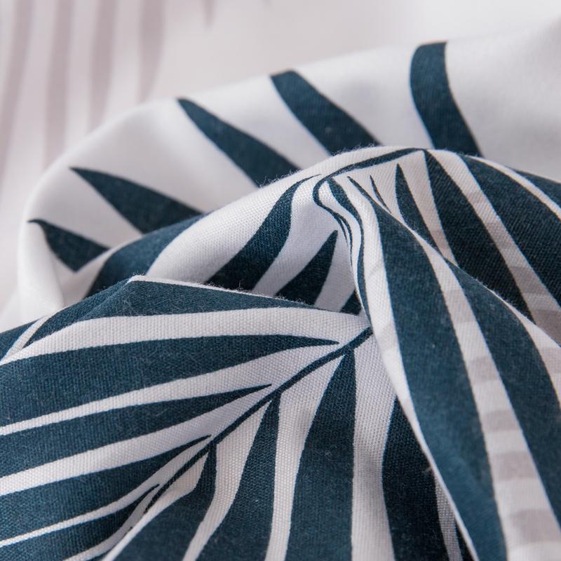 Новый белый пододеяльник с застежкой-молнией, чехол с принтом листьев дерева, пододеяльник 150x200 см, 180x220 см, 200x230 см, 220x240 см, размер 1 шт.