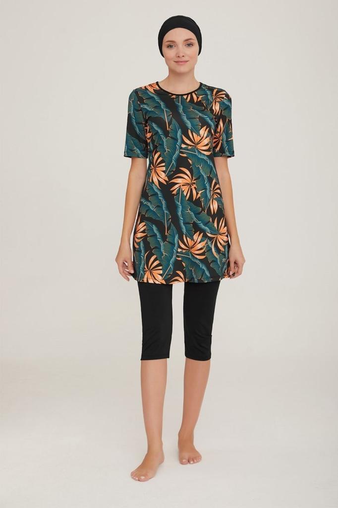 Женский Мусульманский Скромный Исламский Полный Чехол Буркини Пляжный Купальный Костюм Купальники Хиджаб Пляжная Одежда Купальник 