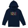 Mickey Mouse Childrens/Kids Multicolour Name Hoodie