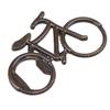 Fashion Metal Bicycle Beer Bottle Opener Cute Bike Keychain Key Rings for Lover Biker Bottle Openers Creative Wedding Gift