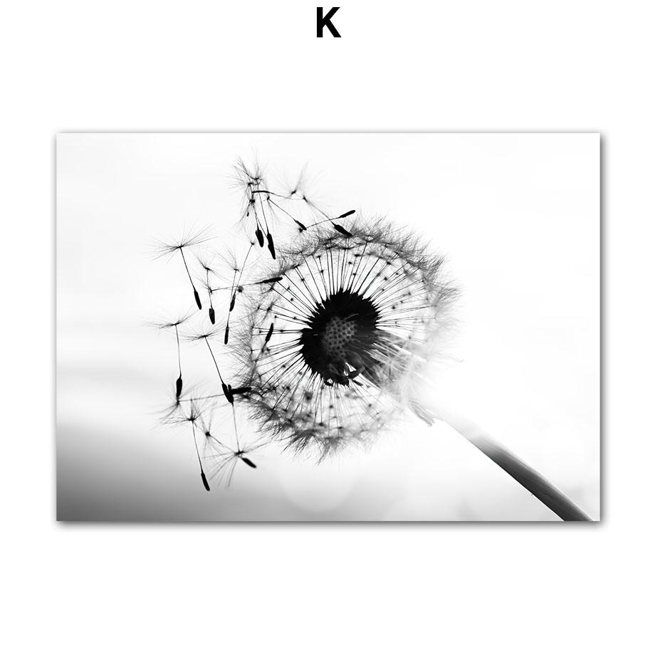 Современный лондонский городской пейзаж, холст, черно-белый постер, Биг Бен, автобус, одуванчики, картины, декор для дома, комнаты