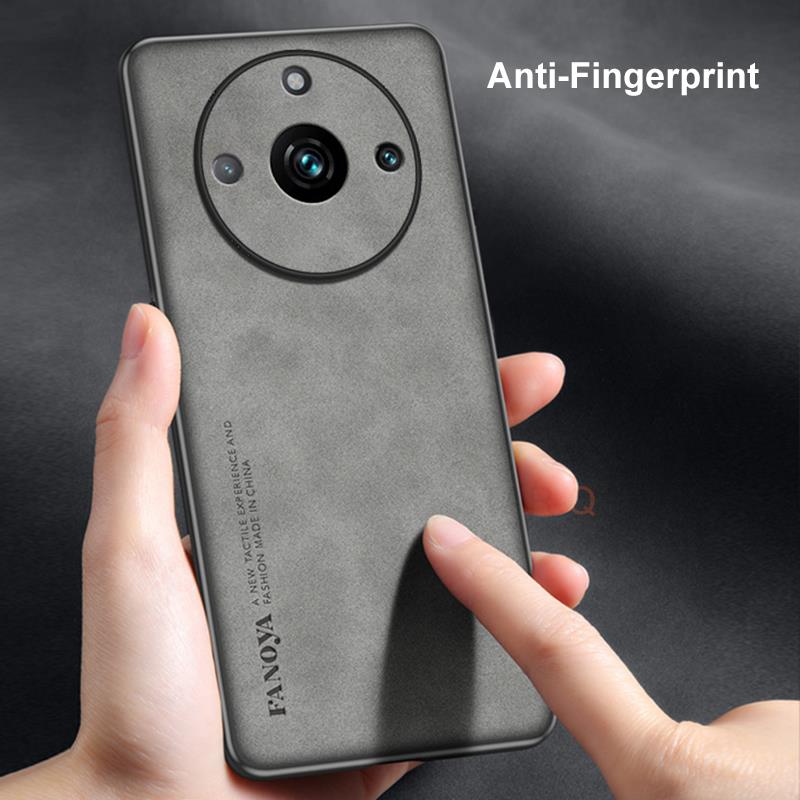 Роскошный винтажный чехол из овчины для Oppo Realme 11 Pro Plus 5 г, ретро мужской деловой чехол Realme11 11pro Proplus