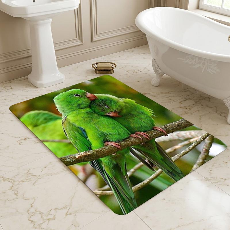 Green Love Living Room Nonslip Area Rug Soft Carpet For Bedroom Game Playroom Sofa Office Home Decor Doormat Christmas Gift C9301886