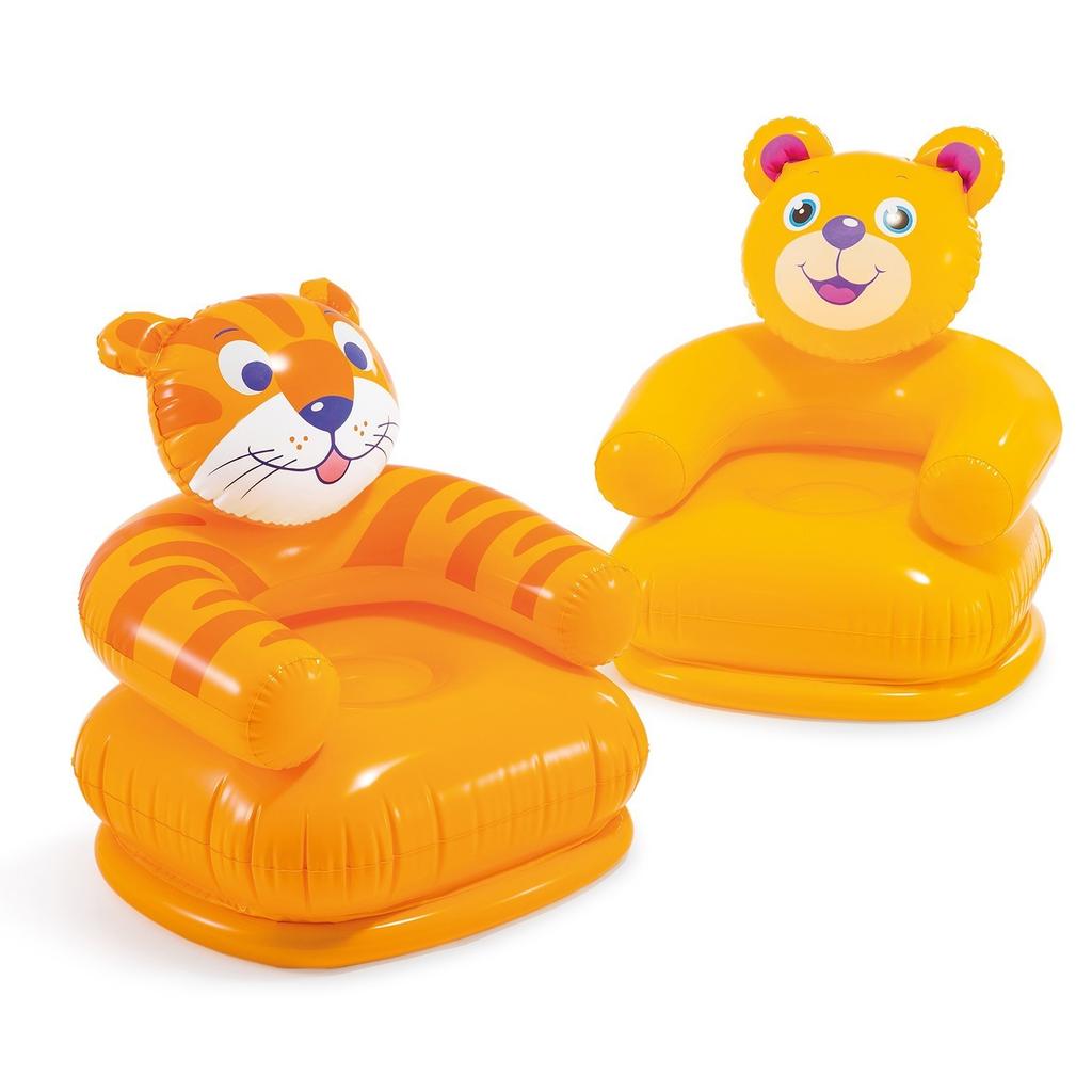 Inflatable Armchair For Children Cheerful Animals 65 X 64 Cm Intex 68556 Teddy Bear