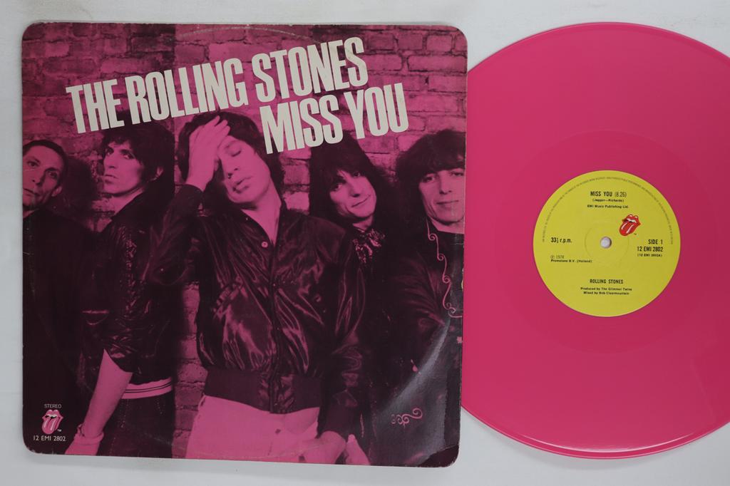 12-дюймовая пластинка ROLLING STONES Miss You 12EMI2802 ROLLING STONES 1978 Великобритания Рок Б/у