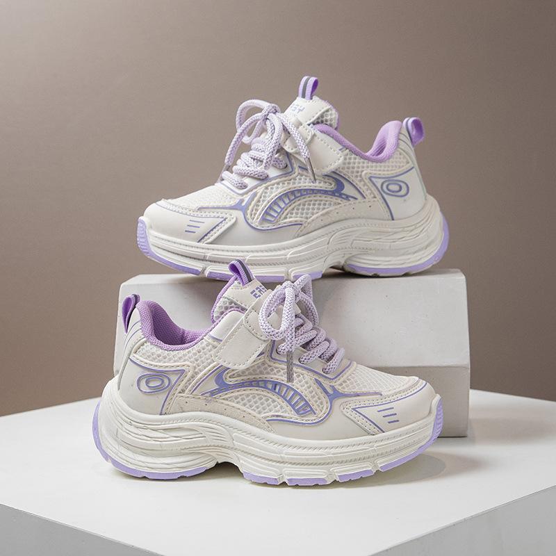 Спортивная обувь для девочек, кроссовки «папины», для детей среднего и старшего возраста, весна и осень 2025, повседневная обувь для мальчиков, модные детские модели