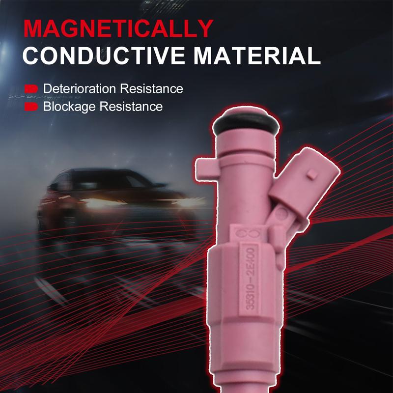 4PCS 35310-2E400 Fuel Injectors For Hyundai Kia K4 2014 2015 2016 2017 353102E400 35310 2E400