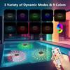 Solar Powered Solar Floating Pond Light 12 Modes Dynamic RGB Floating Lights  Swimming Pool