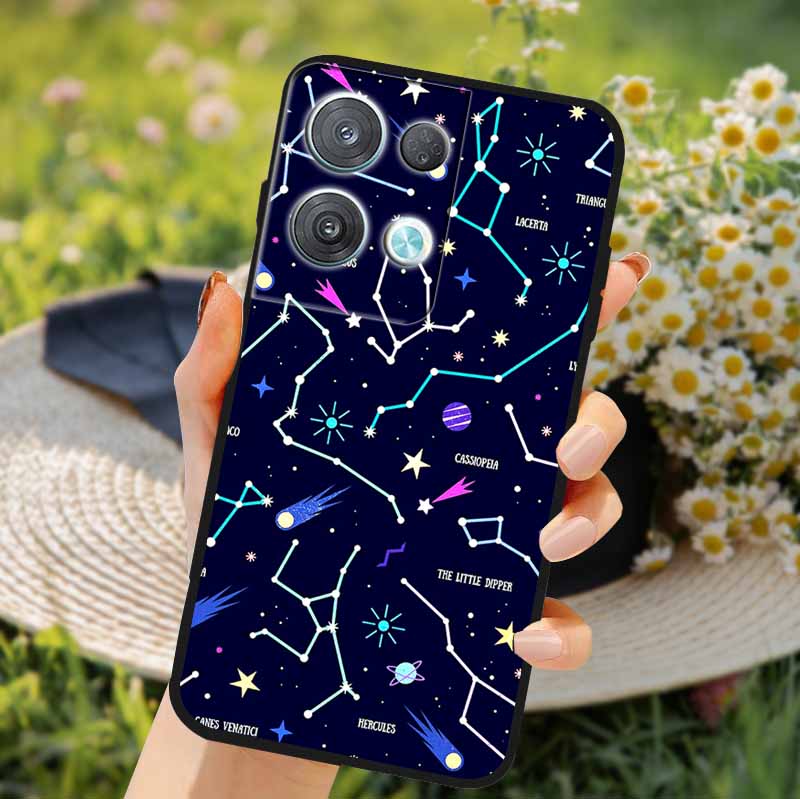 Чехлы для OPPO Reno 8 Pro 5G Модные Мягкие Силиконовые TPU Ударопрочные Задние Крышки Для OPPO Reno8 Pro + Плюс Чехол для Телефона Защитный Couqe