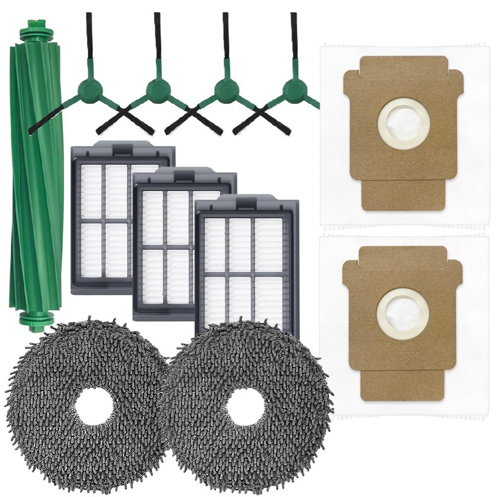 Set of filters, brushes, bags, cloths for iRobot Roomba Plus 405 505 Combo +