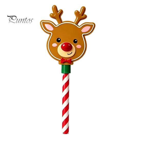 Christmas Payment Wand Tap Wand, Contactless Credit Card Holder with Candy Festive Tool Cane Handle, 3D Printed Holiday Checkout Prop for Xmas