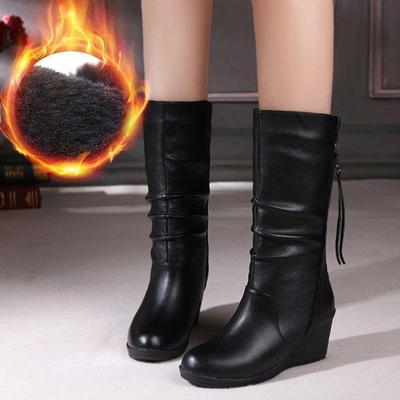 Осень и зима новая платформа ботинки Мартин женские весна и осень одинарные ботинки модные Челси британский стиль полусапожки