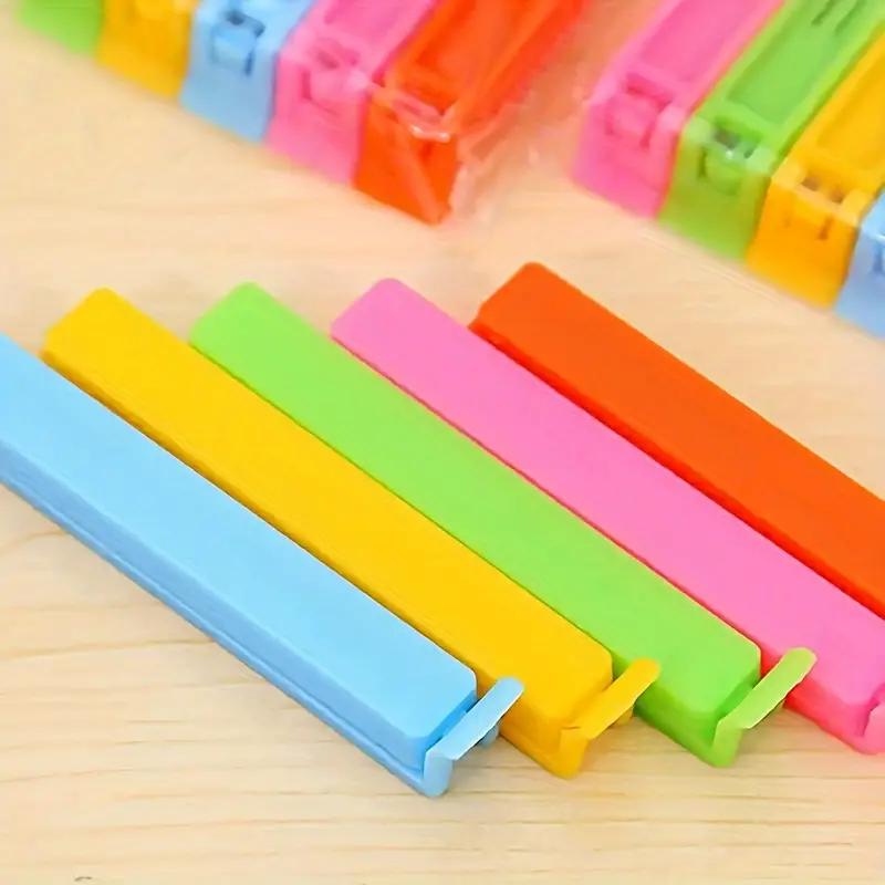 5/10PCS Sealing Clip Portable Kitchen Storage Food Snack Seal Sealing Bag Clips Sealer Clamp Plastic Tool Home Accessories