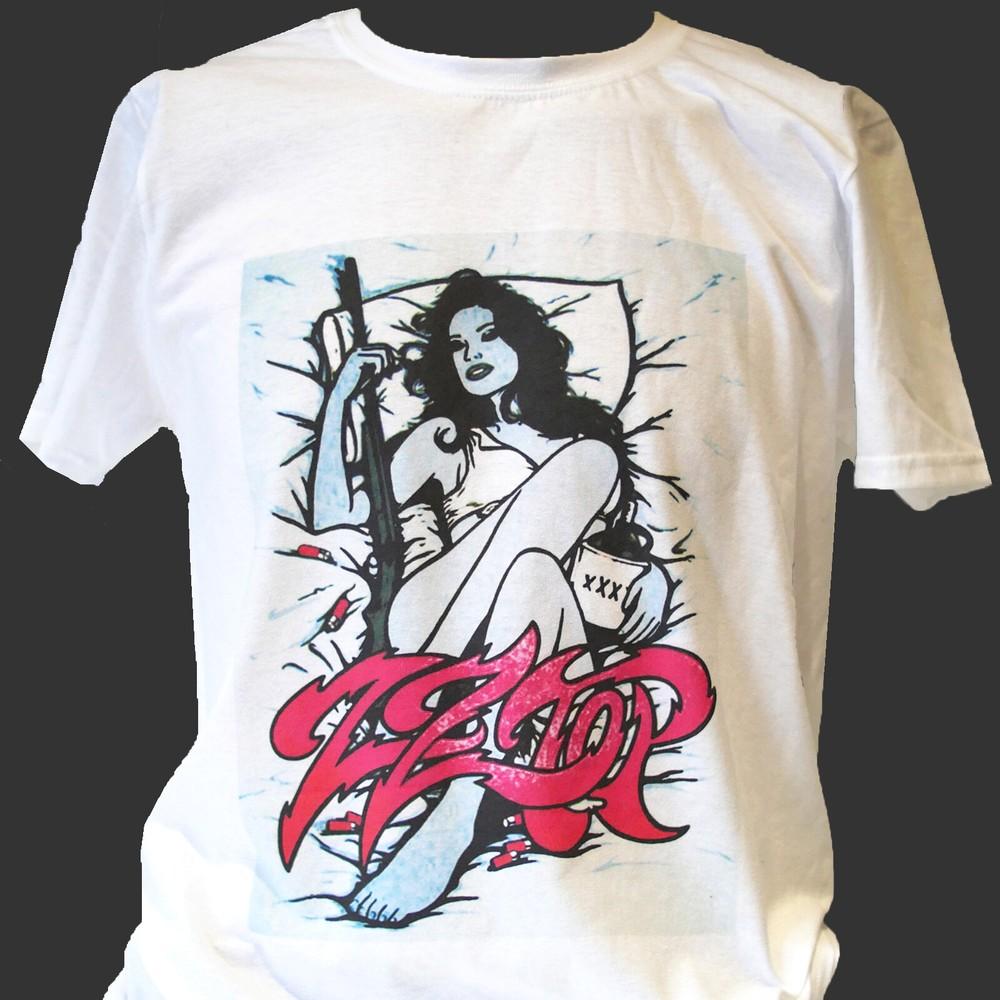 ZZ TOP МЕТАЛЛ РОК ФУТБОЛКА унисекс S-3XL