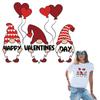 Happy Balentines Day  Fashion Stripes Jeans Patches Hot Transfers A-Level Washable Accessory Sticker Stripes Patches Badges