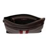 Bally Код Палладиевый Металлический Фурнитура Кожа Теленка Клатч Мужской Клатч Коричневый 6310908