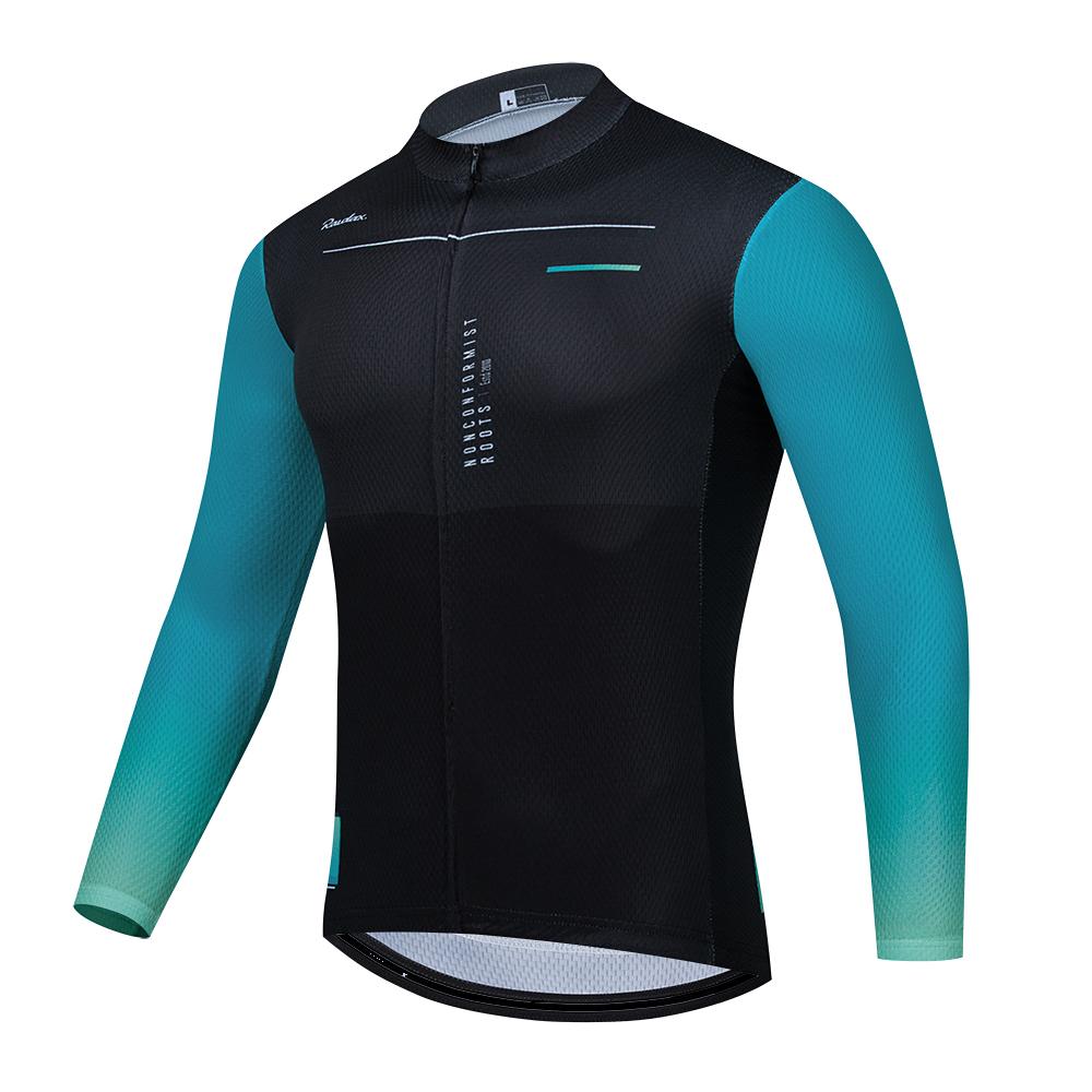 Men's Raudax Top MTB Cycling Jacket Long Sleeve Jerseys for Triathlon Cycling Clothing Ropa Ciclismo