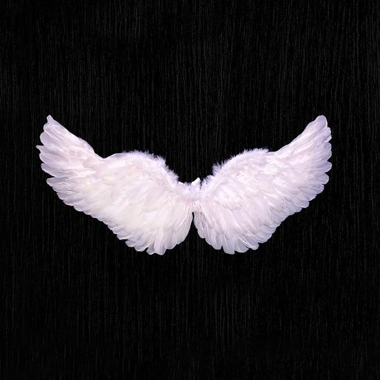 Дети Крылья Ангела Девочки Принцесса Костюм Регулируемые Перья Фея Крылья Косплей Сценическое Представление