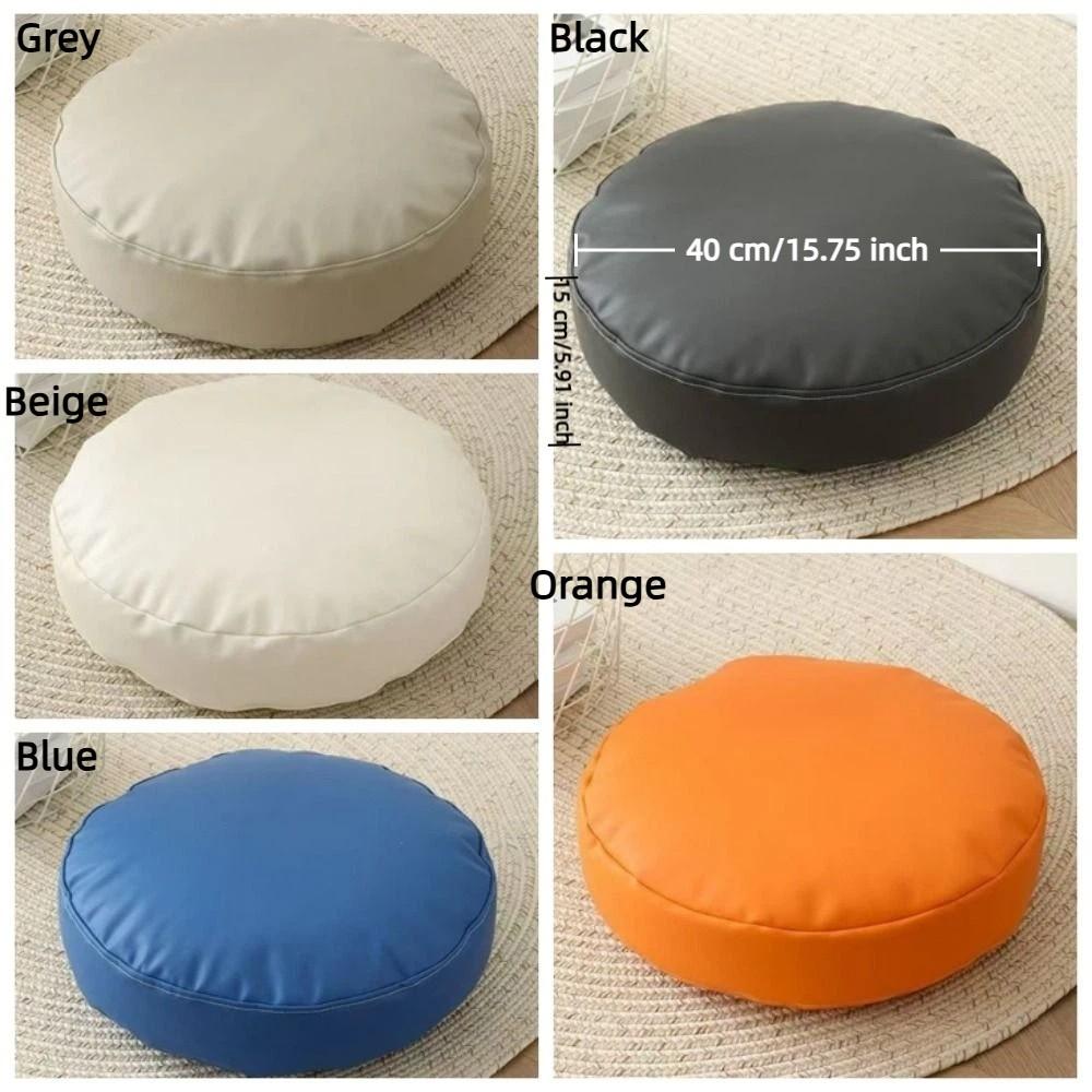 Thicken Chair Cushion with Filling Floor Seat Mat Minimalist Style Chair Pad Dorm Use