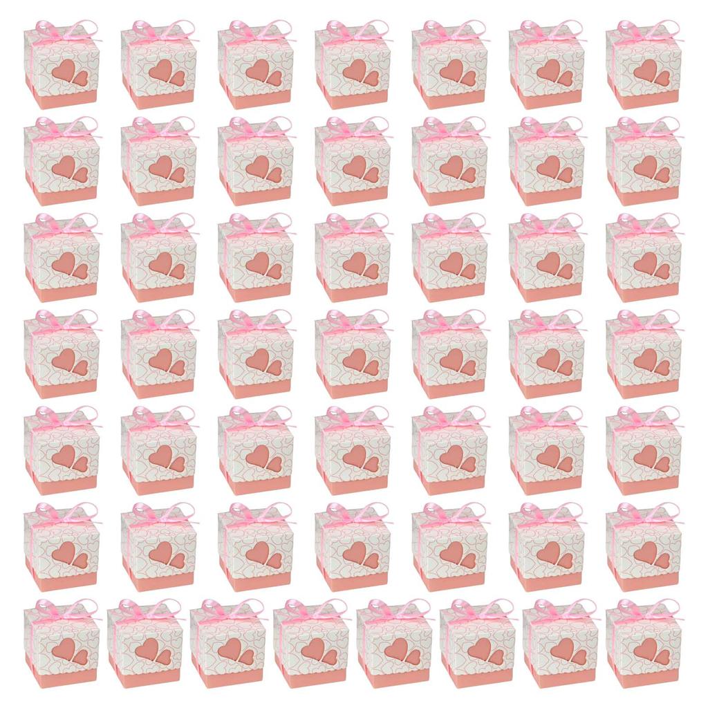 50 шт. Квадратная коробка для конфет Многоцелевой органайзер Держатель Аксессуар Портативный для помещений, улицы, путешествий, кемпинга