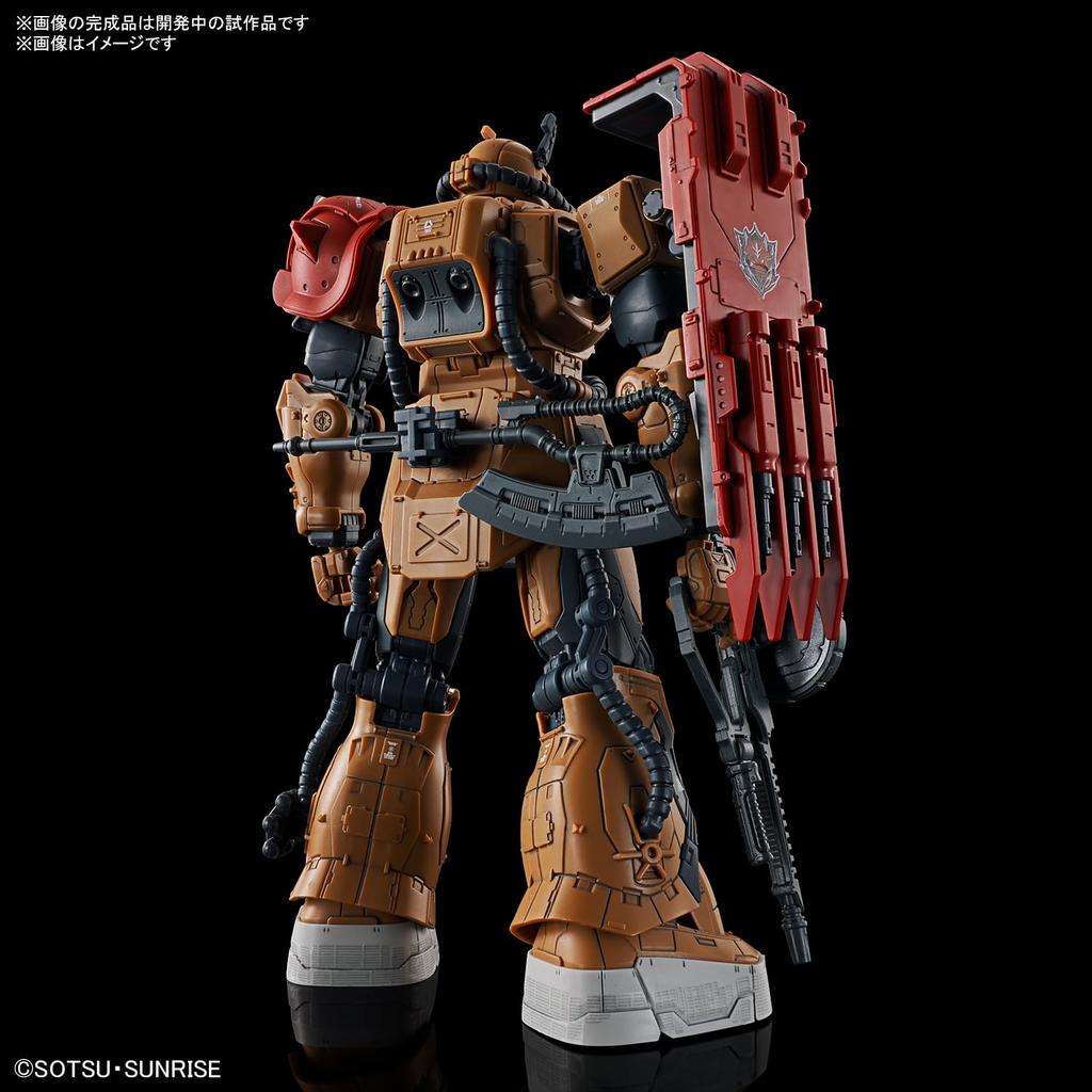 BANDAI SPIRITS HG Мобильный Доспех Гандам Реквием Мести Заку II Солари в масштабе пластиковая модель F-Тип (Реквием Месть) 1/144 предварительно раскрашенный