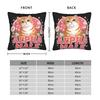 Pillow Case Alpha Male Cat Kitten Rainbow Floral Square Pillow Cover For Sofa Couch Bed Living Room Retro Trendy Pillowcases