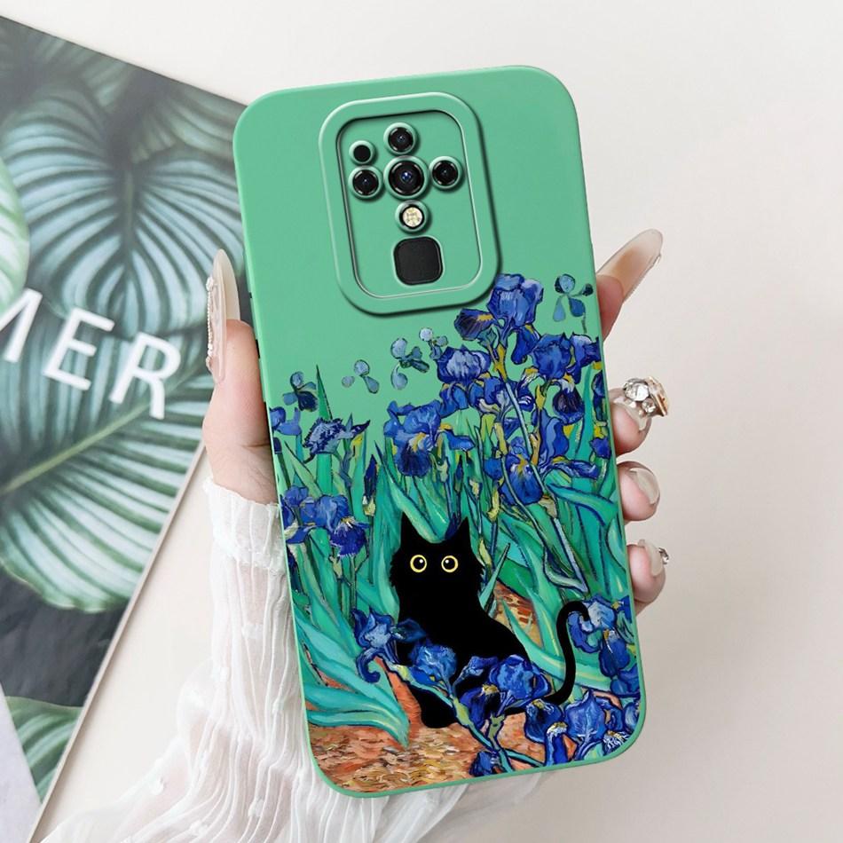 For Tecno Camon 16 Pro Case Camon16 16Pro CE7 CE7j CE9h Elegant Printing Soft Silicone Camera Protective Shockproof Phone Cases
