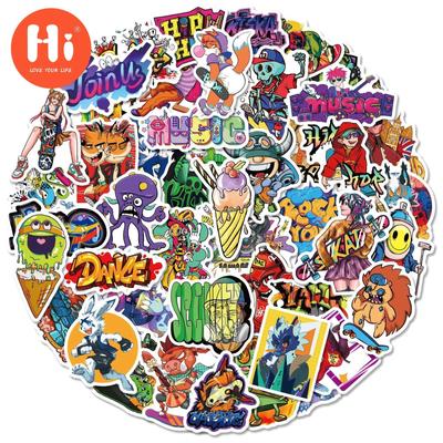 50 шт. новые наклейки, милые наклейки для детей, наклейки на чашки, наклейки для ноутбуков, подарок для детей