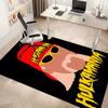Hulk Hogan Printed Absorbent Washable Carpet, Non-Slip Bathroom Mats, Kitchen Rugs, Yoga Mat,Living Room Entrance, Camping Picnic Rugs