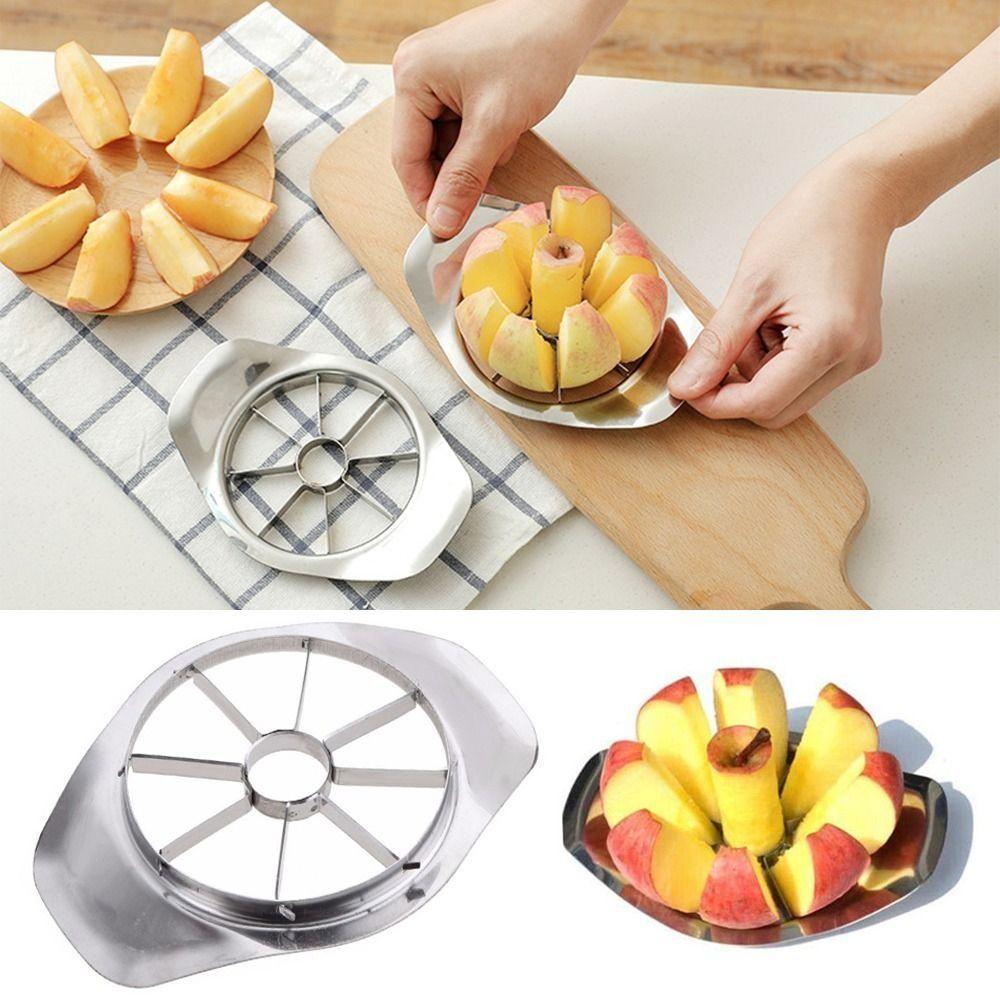 Stainless Steel Fruit Slicer Sharp Divider Vegetable Fruit Corer Fruit Preparation