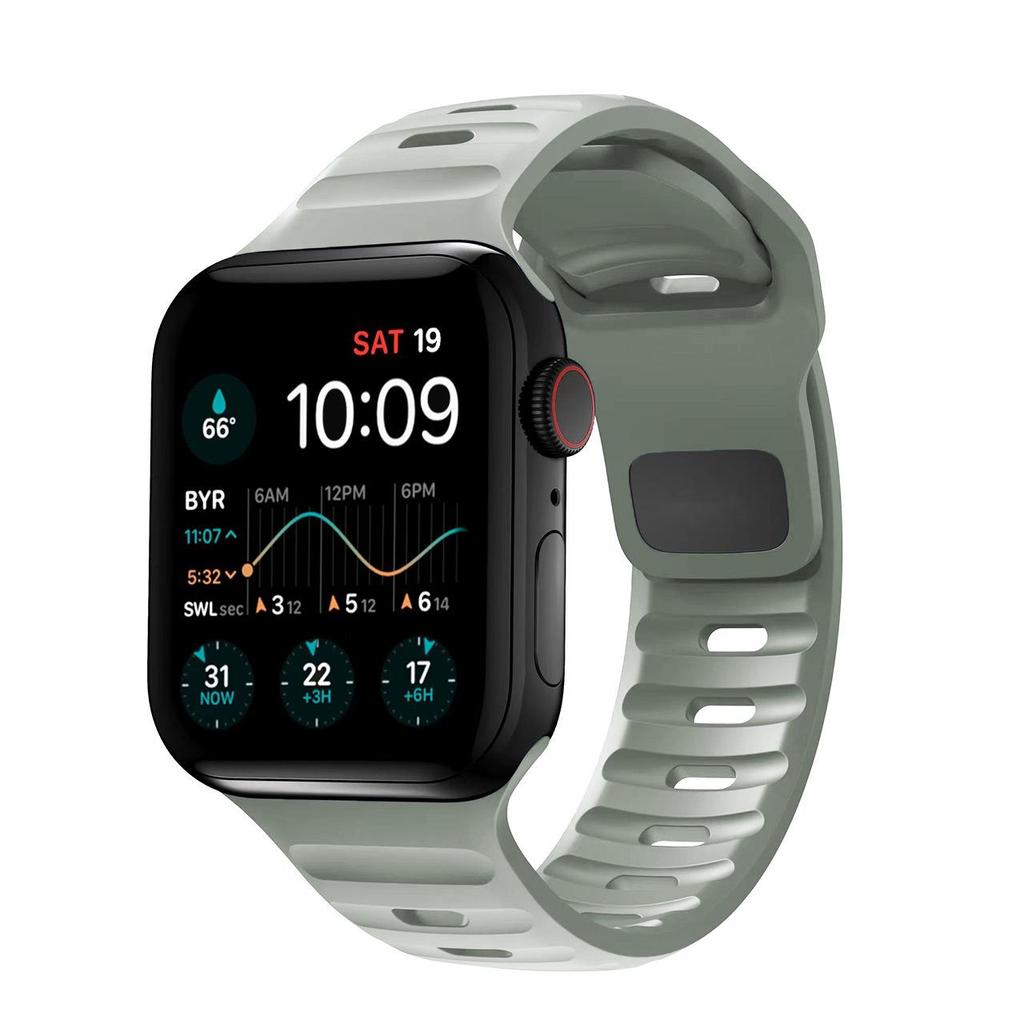 Силиконовые ремешки для Apple Watch - Одноцветные, Серия Ultra в наличии