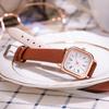 Women Quartz Watch Square Dial Faux Leather Strap Ladies Casual Business Formal Dress Wristwatch Fashion Jewelry Accessory Birthday Gift