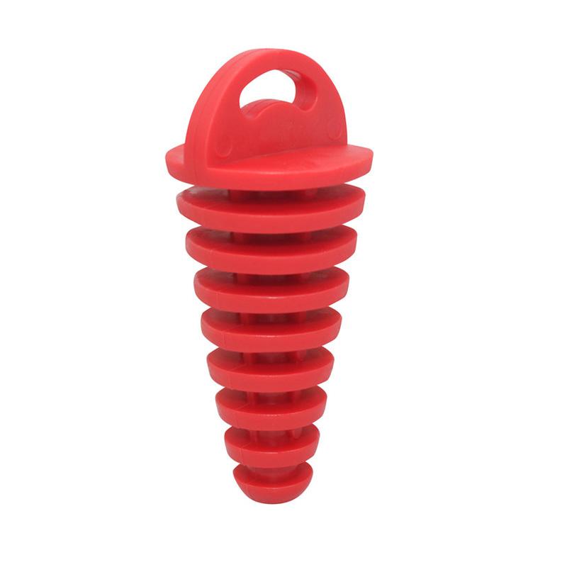Exhaust Pipe Plug Motorcycle Motocross Tailpipe Rubber Air Bleeder Plug Exhaust Wash Plug Pipe Protector
