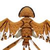 3D Printed Barn Owl Flexible Articulated Owl Model Lifelike Bird Sculpture Collectible Desk Toy for Stress Relief