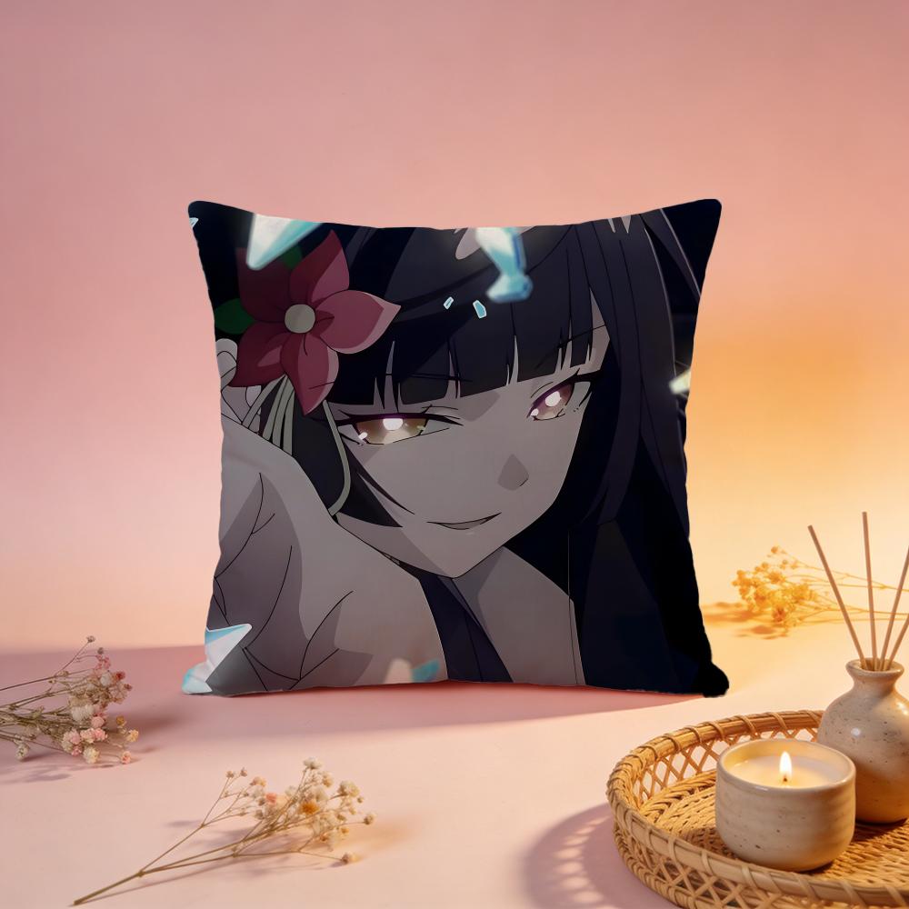 Trendy Ssasaki and Peepsing Cushion Cover Comfortable Durable Pillow Cover MultiScene for Home Office Car Sofa