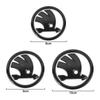 1Pcs Car ABS Logo Auto Front Hood Emblem Rear Trunk Cover Sticker for Skoda Octavia MK2 MK3 MK4 2 A7 Fabia Karoq Kodiaq Superb Rapid Yeti