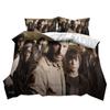 Walking Dead The Series Printed Duvet Cover Pillowcase Bedding Three Piece Set