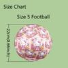 1pc Hello Kitty Pattern Football, Standard Size 5 Soccer Ball Stylish Sport Football for Competition Play and Training