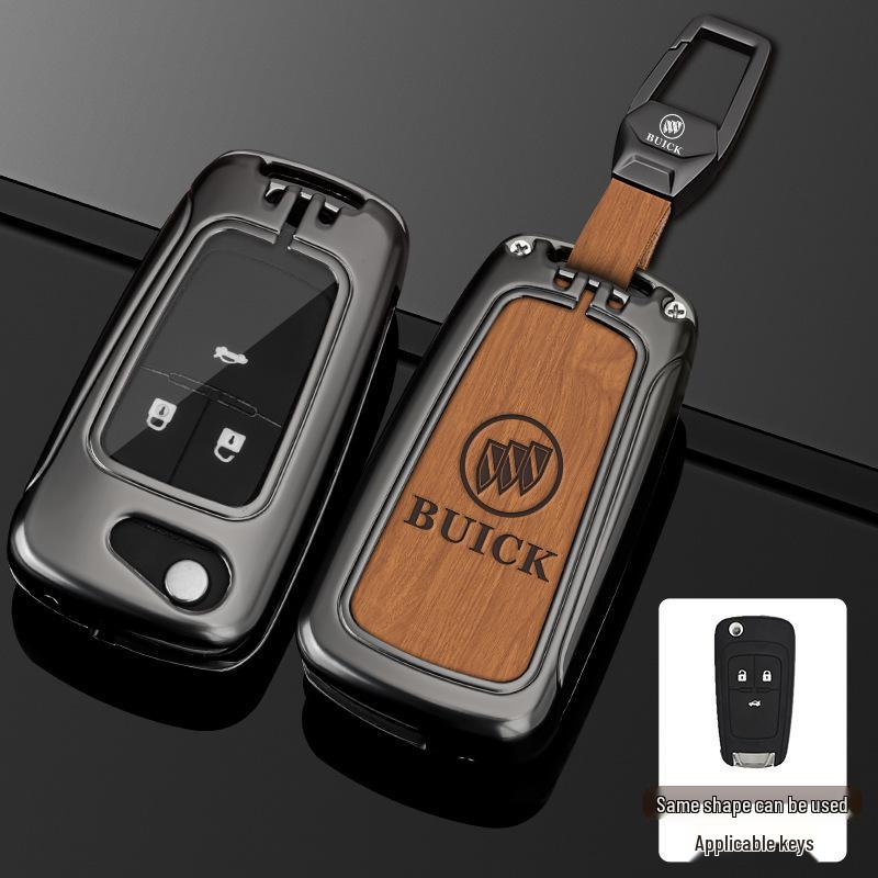 23 Чехол для ключа Buick для Regal, LaCrosse, GL8, Envision и Enclave - Чехол для ключа с полной защитой и пряжкой
