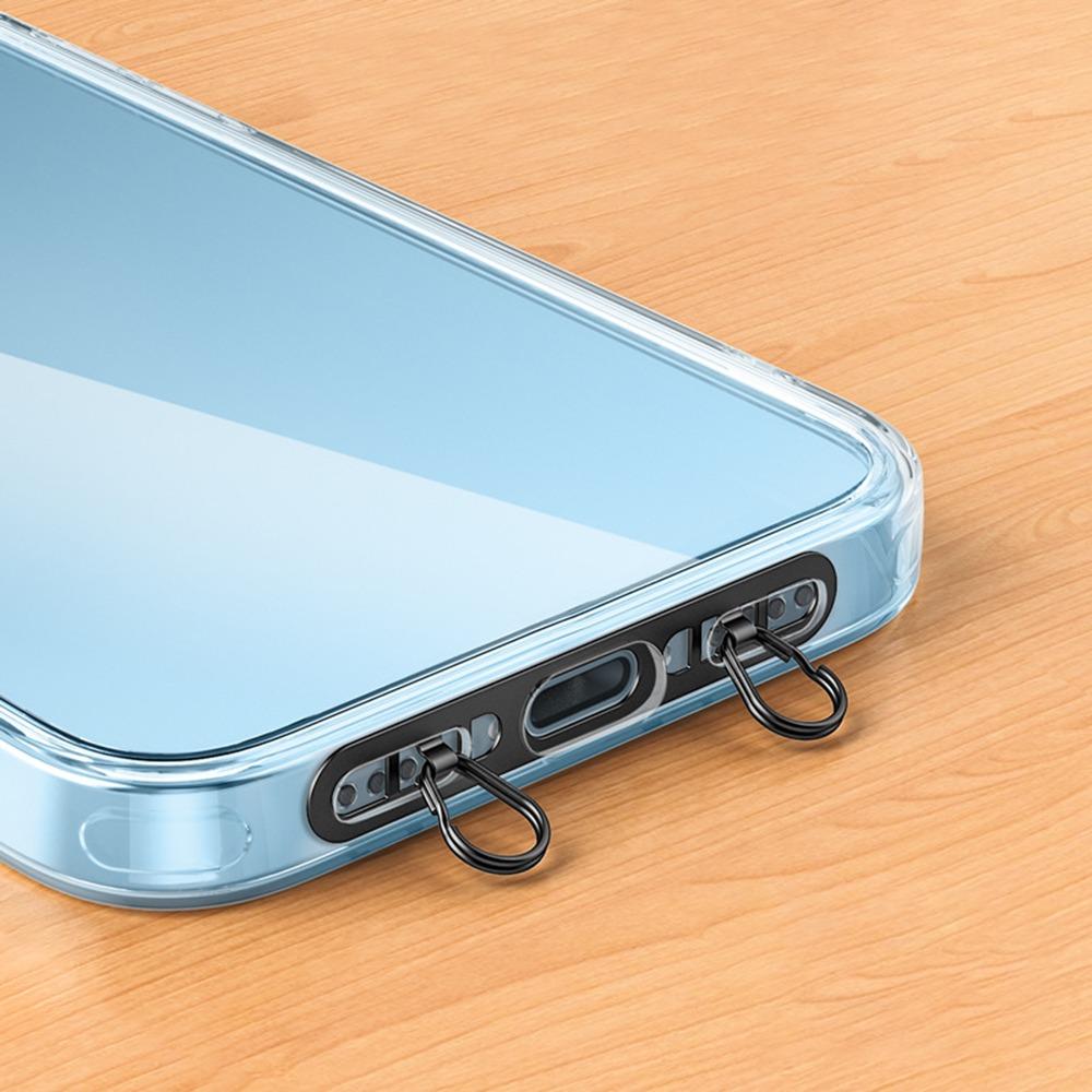 Double Buckle Gasket Phone Lanyard Clip Patch Phone Case Hanging Rope for Mobile Phone