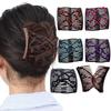 Women Hair Comb Elastic Rope Design Non-Slip Hair Comb Yoga Running Makeup Versatile Hair Accessories