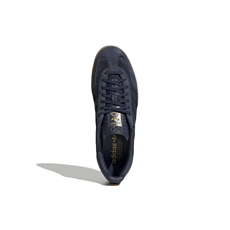 adidas Кроссовки унисекс Gazelle Indoor Collegiate Navy Gum синие H06271