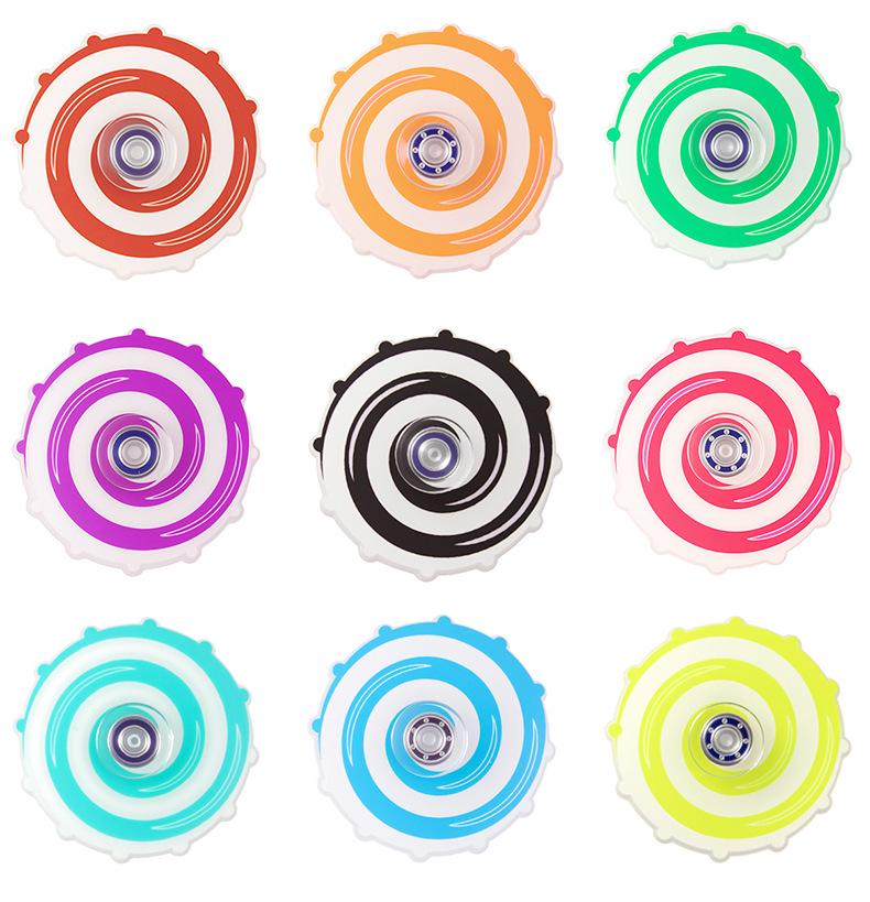 Acrylic Candy Red Finger Gyroscope EDC Toy