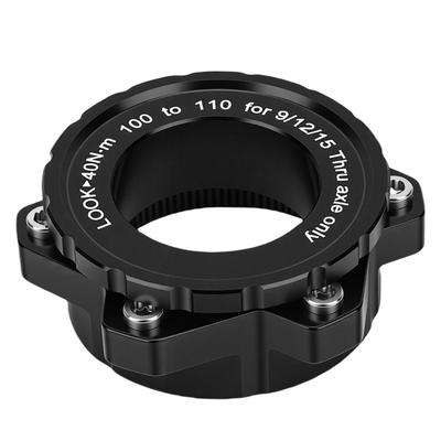 Адаптер для велосипедного ротора Center Lock из алюминиевого сплава, 100 мм на 110x15 мм, 6 болтов, проставка для втулки с осью 15 мм