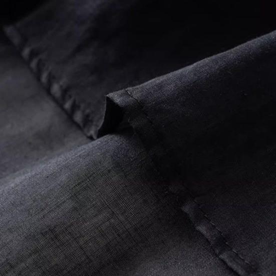 Women's Cotton Linen Embroidery Shirts Hollow Out Shirt with Half Sleeves Vintage Casual Summer Blouse for