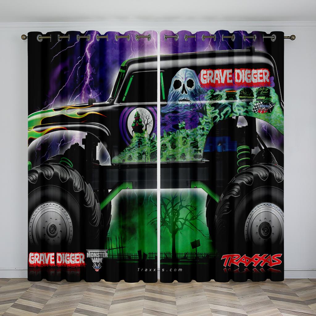 2-панельные шторы с изображением спортивных автомобилей для детей, мальчиков, спальни, гостиной, от пола до потолка, кухонные шторы, занавески Cortinas