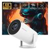 Android 11 Projector 1280*720P 4K Wifi6 200ANSI AllwinnerH713 180° Flexible BT5.0 Home Cinema Outdoor Portable Projetor