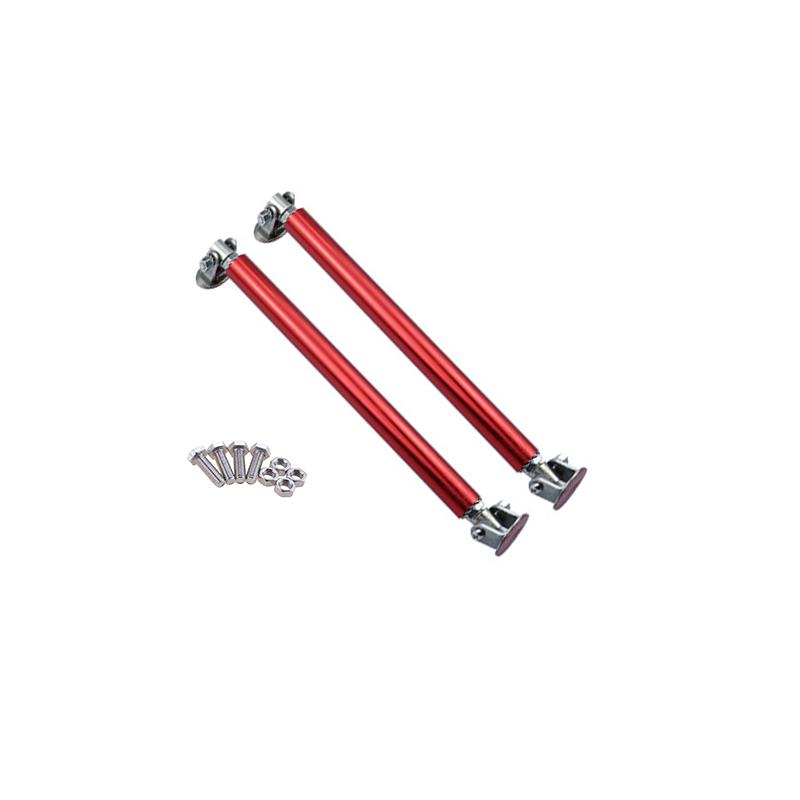 1 пара универсальных автомобильных сплиттеров, гоночных регулируемых передних и задних бамперов, комплект тяговых штанг 75/100/150/200 мм