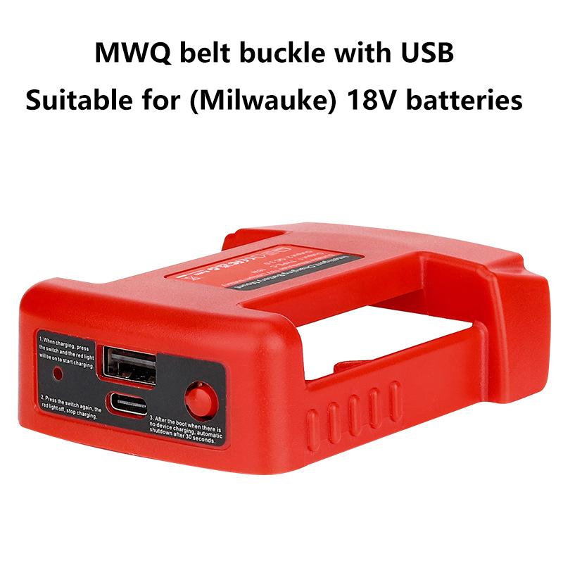 1 шт DIY аксессуары для Makita 18 В с USB с держателем аккумулятора Type-C BL1840 BL1850 BL1860 зарядное устройство адаптер быстрой зарядки