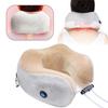 Portable U-shaped Neck Massager Electric Neck and Shoulder Vibration Massage Single Button Operation Suitable for Travel Work